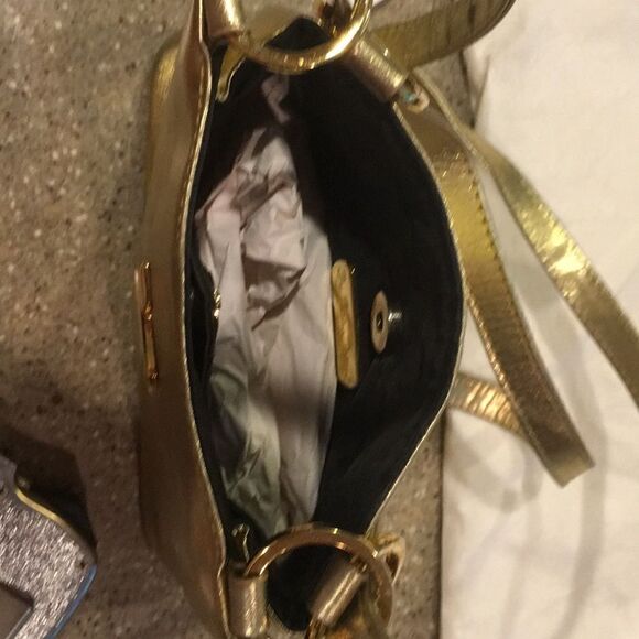 Plains  Picasso gold purse cross body - Picture 4 of 8